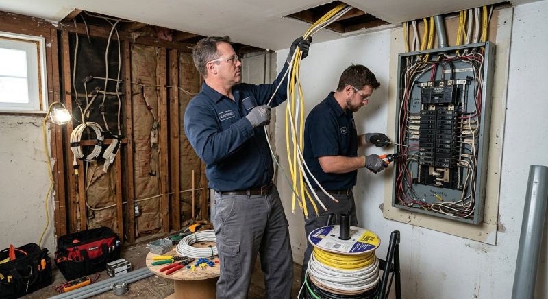 Soffit Lighting Wiring in Heber City, UT